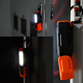 Miniatyrbilde 5 av 5: LED arbeidslys 3W COB LED bærbar magnetisk lommelykt AAA Bat