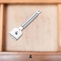 Miniatyrbillede 2 af 5: Glaskeramisk kogeplade/skraber, sølv