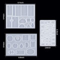 Miniatyrbillede 2 af 5: 106 stykker epoxy silikoneforme, epoxy smykkeforme til smykker