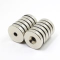 Pikkukuva 5 / 5: 12 magneettia 6kgf 16 x 5mm upotuspottimagneetit rei'illä ja C