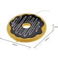 Miniatyrbilde 5 av 5: Varme underlag, Donut-formet USB-koppunderlag for kaffe og te drikke Wa