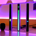 Pikkukuva 2 / 4: Työpöydän rytmiautomaattinen tunnelma RGB-värisynkronointirytmivalot Ääni