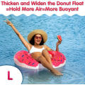 Miniatyrbillede 4 af 5: Donut pool floats donut pool floats donut tube pool donut pool fl