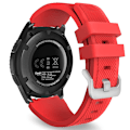 Miniatyrbillede 1 af 5: 2-farvet, rød+grøn 2-delt sæt egnet til Samsung Gear S3 silic