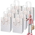 Miniatyrbillede 1 af 5: 15 stk. Kraftpose, gavepose i papir, kraftpose med håndtag, genanvendelig