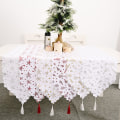 Miniatyrbillede 3 af 4: Julebomulds- og linnedbordløber Bordsdekoration Vaskbar