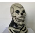 Miniatyrbillede 3 af 3: Kraniumhovedmaske Halloween Blast Simulation Biokemisk Krise Ske