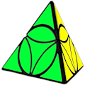 Pikkukuva 2 / 5: Kulmapyramidi Tetraedri Magic Cube Epäsäännöllinen Nopeuspulmapeli