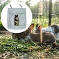 Miniatyrbilde 2 av 5: Blå M, hengende høypose, høypose med dreibar krok, kanin høypose
