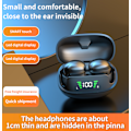 Pikkukuva 2 / 5: Mustat langattomat Bluetooth-kuulokkeet, Bluetooth 5.3 -kuulokkeet, I