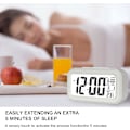 Miniatyrbild 4 av 5: Digital väckarklocka, LED-väckarklocka med temperatur, snooze-funktion