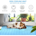 Miniatyrbilde 2 av 5: Kjølematte for hund, kjølematte for hund, kjøleunderlag for katt, kald matte, teppe