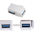 Pikkukuva 3 / 5: USB A 3.0 Keystone -liitin 90 asteen kulma USB 3.0 A naaras