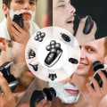 Miniatyrbilde 2 av 4: Fem i én elektrisk barbermaskin, LCD digital display barbermaskin, vann wa