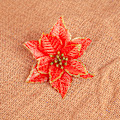 Miniatyrbilde 1 av 4: 10 stk 15 cm Glitterfylte Fargerike Blomster Julertet Bryllup Dekor