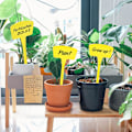 Miniatyrbillede 5 af 5: (Gul) 30 stk. 26,5 cm store plastikplantelabels, haveetiketter M