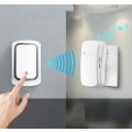 Miniatyrbillede 2 af 4: Chime og dørklokke europæisk standard trådløs smart selvgenererende