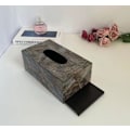 Miniatyrbillede 3 af 4: Rektangulær B-formet skaldyrspapirservietbeholder