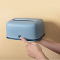 Miniatyrbillede 2 af 5: Rektangulær servietdispenser Servietdispenseræske med plast Pl