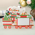 Pikkukuva 3 / 5: Juna joulukortit, 3D Pop Up joulukortti - Xmas S