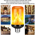 Miniatyrbilde 2 av 5: E27 Flammepære, 5W LED Flammeeffekt Pære, 4 Belysningsmodus