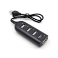 Miniatyrbild 3 av 5: USB 2.0 Hub till 4 portar Svart