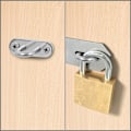 Miniatyrbillede 5 af 5: M5 rustfrit øjeplade (8 stk.) - aflang metal krog U-form