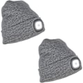 Miniatyrbilde 1 av 5: USB-oppladbar 4 LED-lue, lysende luebelysning og blink