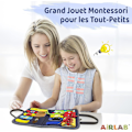 Miniatyrbillede 4 af 5: Aktivitetsplade, Sensorisk Plade, Montessori Plade, Acti