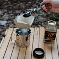 Miniatyrbillede 2 af 3: Kaffe dryp holder rustfrit stål sammenklappelig genanvendelig rustfrit
