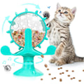 Miniatyrbild 1 av 5: Kattvindkvarn, vindkvarn kattleksak, snurrande leksak, interaktiv kattleksak