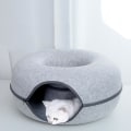 Miniatyrbillede 3 af 5: Stor kattetunnel seng katte legetunnel seng kattetunnel seng holdbar R
