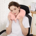 Miniatyrbilde 3 av 5: (Rosa) Reise Nakkepute, Beste Memory Foam Flypute for H