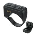 Svart Bluetooth-fjärrkontroll för iPhone och Android