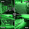 Miniatyrbillede 2 af 4: Solcelle Net Lights, 3m x 2m Net Solcelle Lyskæde, Vandtæt Sol