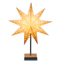Miniatyrbild 1 av 4: Julstjärna bordslampa av Star Trading, 3D-pappersjulstjärna