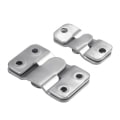 Miniatyrbillede 5 af 5: 4 stk. forsænket beslag, sengegavl vægbeslag vægbeslag Z-lås klips krog hardware til at forbinde møbler, hængende spejlrammer