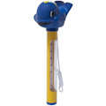 Miniatyrbilde 2 av 4: Hvaltermometer for basseng, flytende kjæledyrtermometer (blå hval)