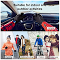 Miniatyrbillede 4 af 5: Unisex Full Finger Non-Slip Touchscreen Varme Vinterhandsker, XL