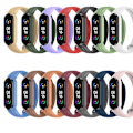 Miniatyrbillede 1 af 5: [14 Enheder] Rem til Xiaomi Mi Band 6/Xaiomi Mi Band 5, Silikone