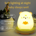 Miniatyrbillede 1 af 4: 1 stk. Piglet silikone natlys, dæmpbar baby natlys, Recha