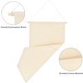 Miniatyrbilde 3 av 5: 1 stk. Beige emaljert lerret veggmontert utstillingsstativ for brosjer