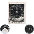 Miniatyrbild 3 av 5: 3 stycken Tarot-väggbonader Tarot-kortväggbonader Solen Månen Stjärnorna