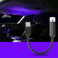 Miniatyrbilde 4 av 5: 2 stk. USB-stjernelys-projektor, automatiske atmosfærelys LED-rom