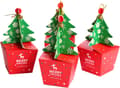 10 stj. Jul Cupcake Boxar Presentförpackningar Presentpåse Julgran P