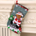Miniatyrbild 4 av 5: Julstrumpor, 3 stycken julstrumpor Deco, hängande jul