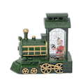 Miniatyrbilde 3 av 3: Grønn - Julekule Ornament Nissens Tog Julepynt