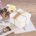 Pikkukuva 5 / 5: 7 x 2cm Kraft-paperiset lahjatagit, 100 kpl ja 20 m juuttinarua