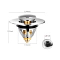 Miniatyrbillede 2 af 5: Universal vaskestopfilter, anti-blokeret rustfrit stål vask tryk stop