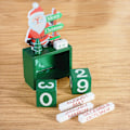 Miniatyrbillede 2 af 5: Julekalender i træ til nedtælling til jul